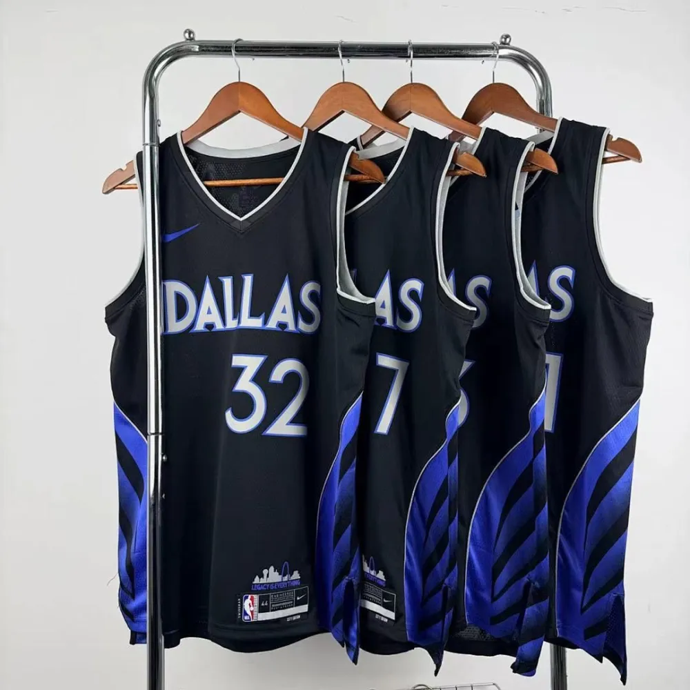 2026/27 Mavericks DONCIC #77 Black City version NBA Jersey