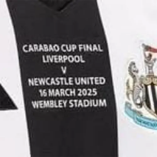 WINNERS #25 Newcastle Home Player Version Jersey 2024/25（SAM FENDER People Watching有号下广告）