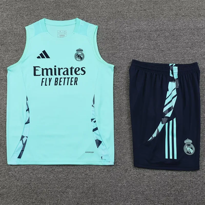 2024/25 RM Light Green Vest Training Jersey(A Set)