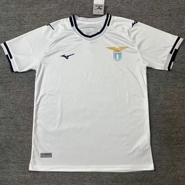 202526 Lazio Away White Fans Soccer Jersey