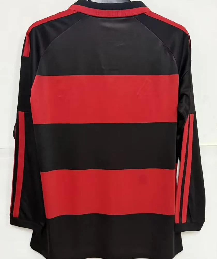 2026/27 Flamengo Home Fans Long Sleeve Soccer Jersey
