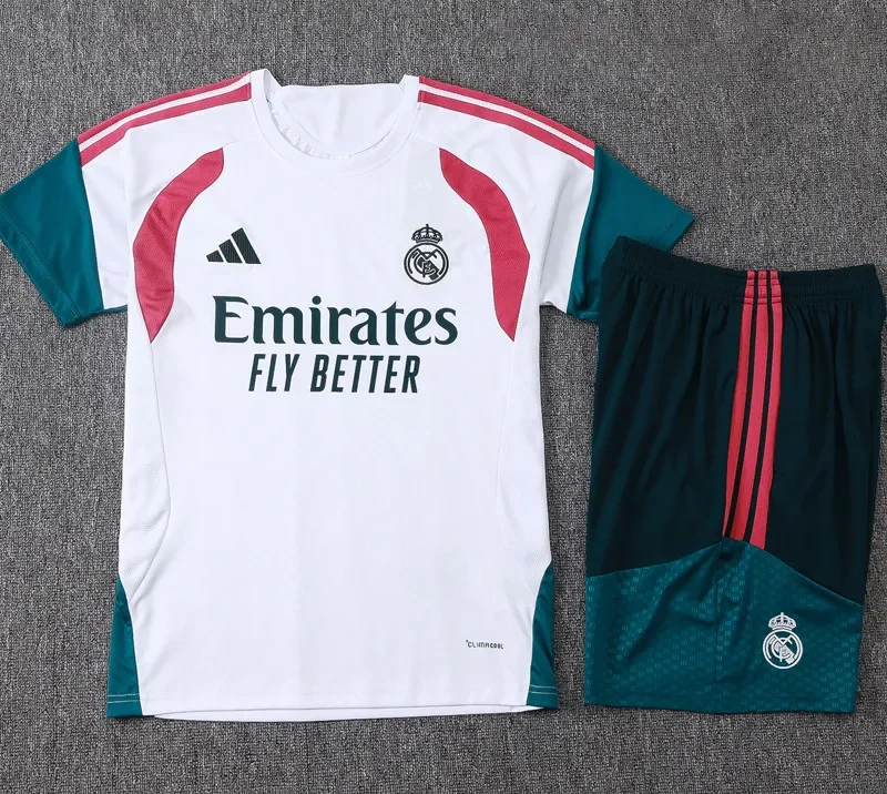 2026/27 RM White Training Short Suit #J26035