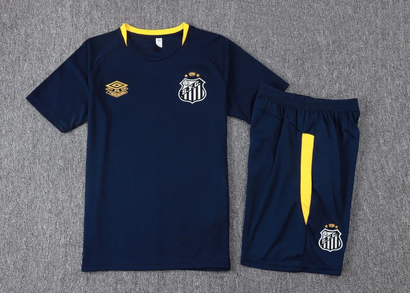2025/26 Santos Dark Blue Training Jersey(A Set)