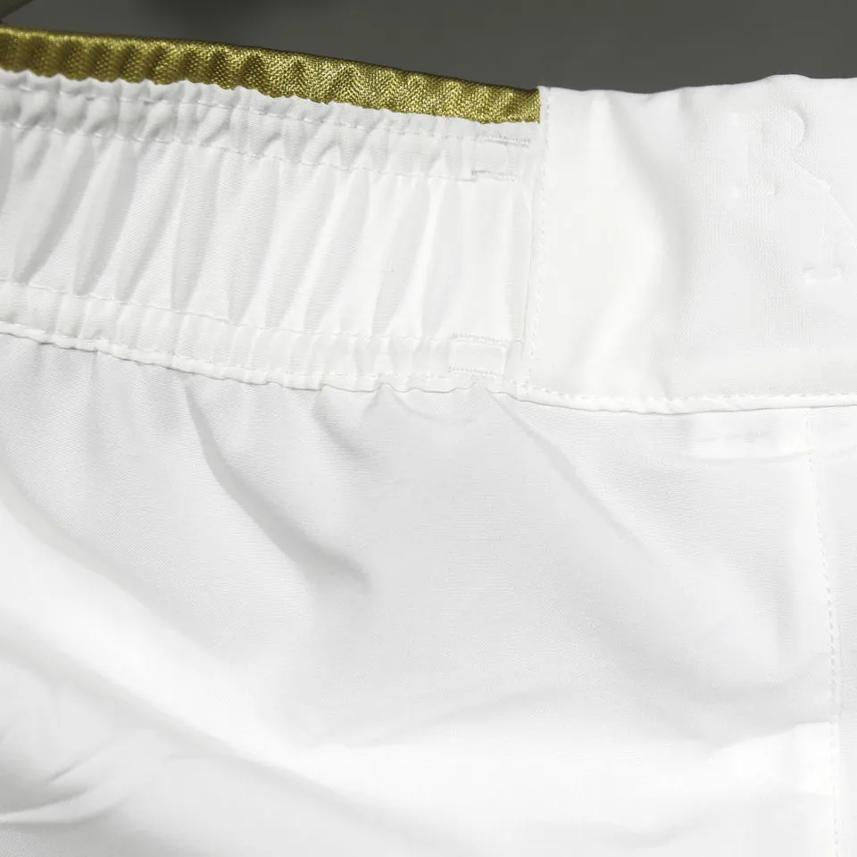 2011/2012 RM Home White Retro Player Version Shorts Pants 球员版