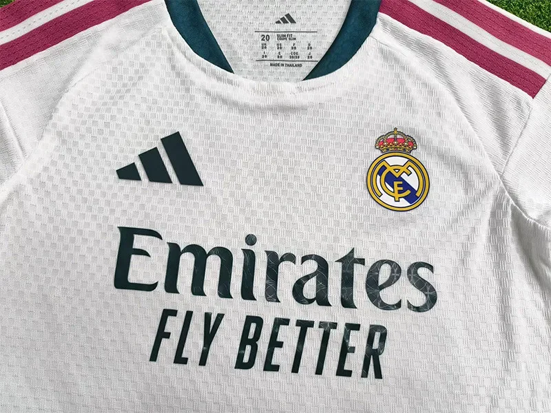 2026/27 RM Home White Kids  Player Version  Soccer Jersey