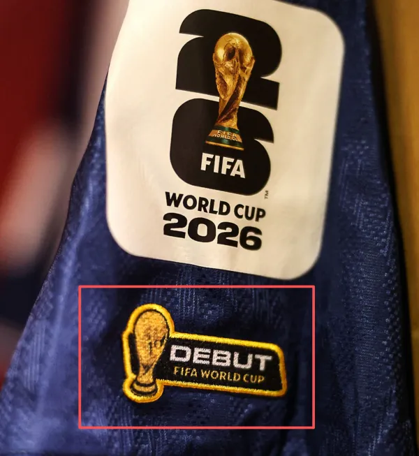 2026 Badge for first-time participation in the FIFA World Cup