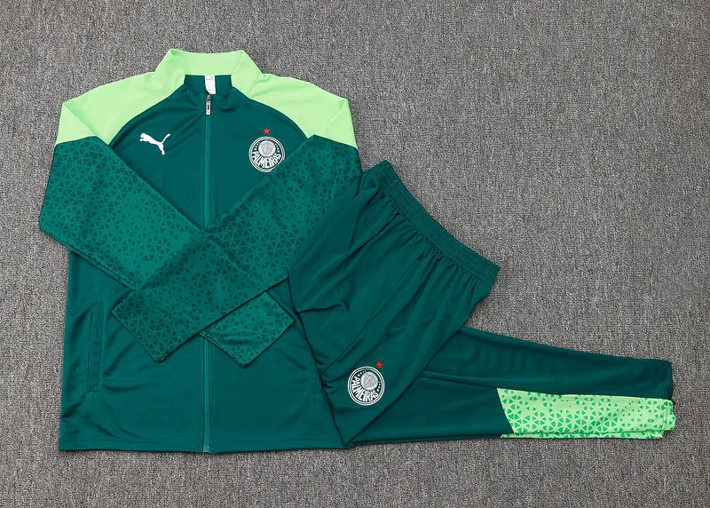 2025 Palmeiras Dark Green Jacket Tracksuit