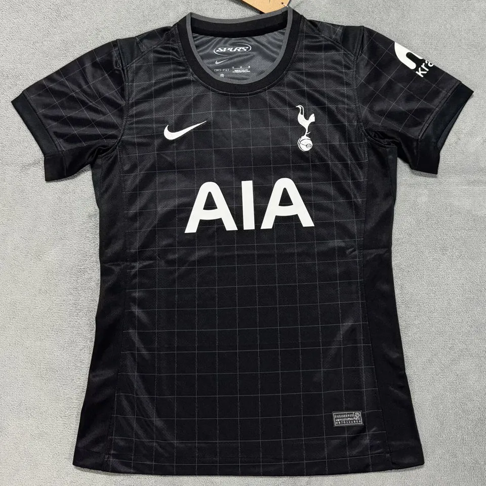 2025/26 TH FC Away Black Women Soccer Jersey  女