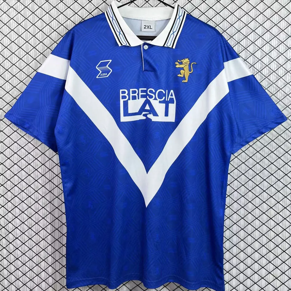 1996/1997 Brescia Home Blue Retro Soccer Jersey