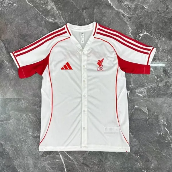 2025/26 Liv White Baseball T-Shirt