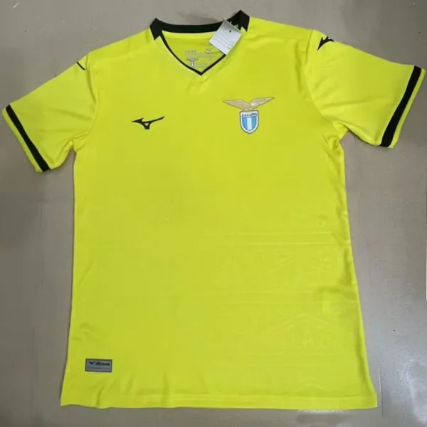 2024/25 Lazio Away Yellow Fans Soccer Jersey