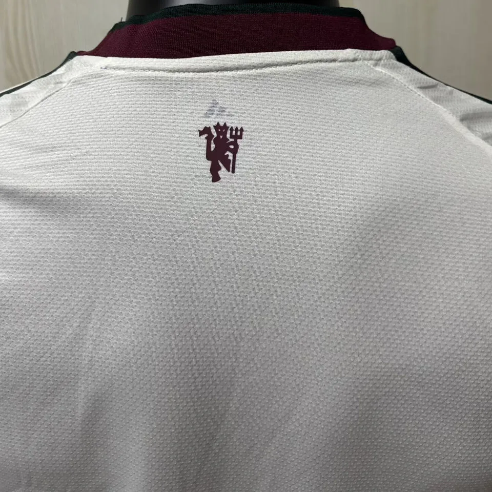2026/27 M Utd Away White Player Version Soccer Jersey