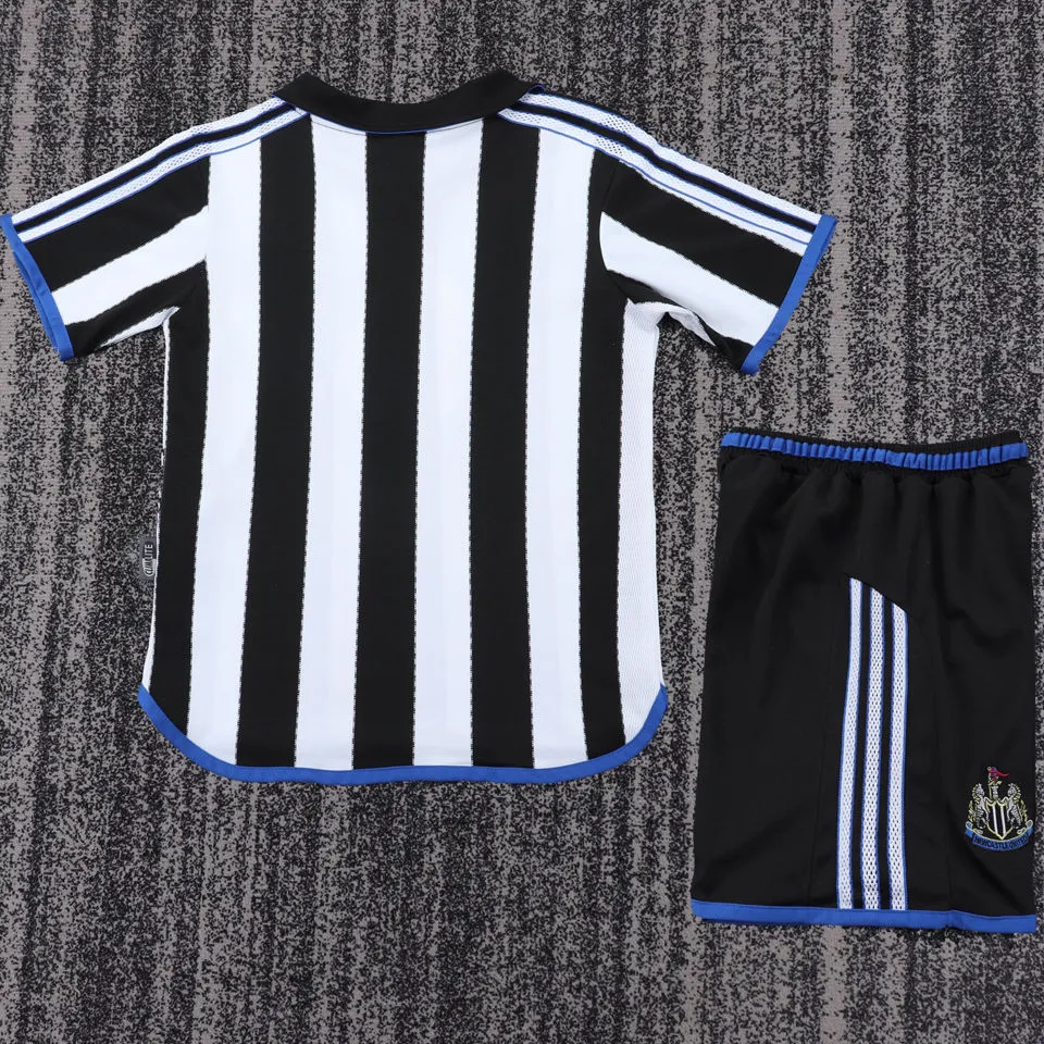 1999/2000 Newcastle Home Retro Kids Soccer Jersey