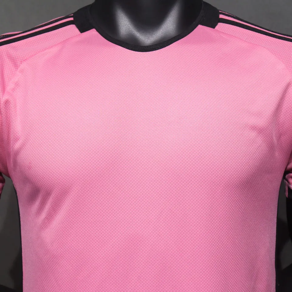 2024/25 Inter Miami Home Pink Player Version Soccer Jersey （No Logo） 光板