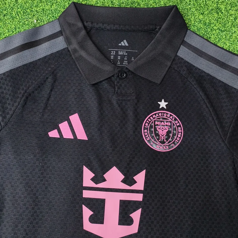 2026/27 Inter Miami Away Black Player Version Kids Jersey 球员版童装  带星