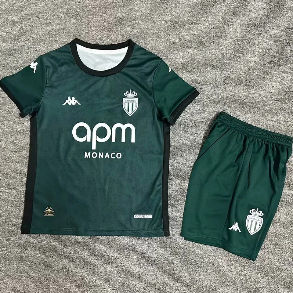 2024/25 Monaco Away Kids Soccer Jersey