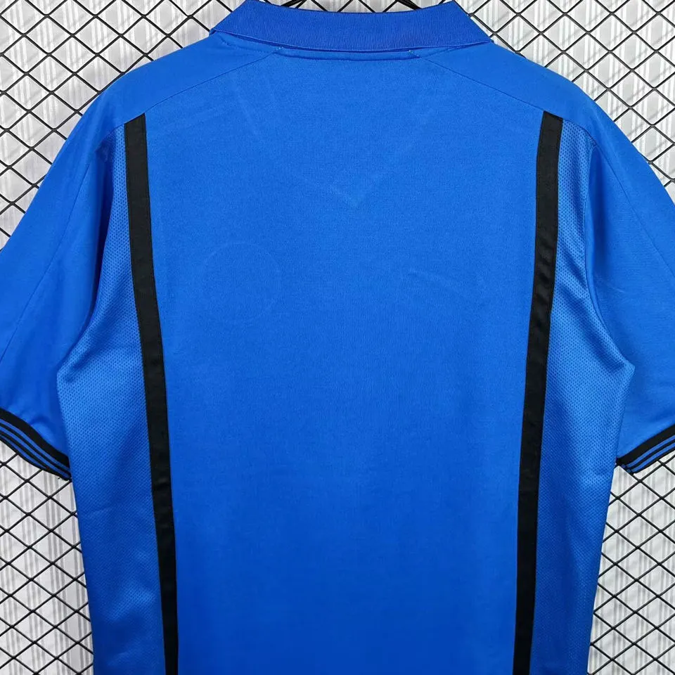1999/2000 Napoli Home Blue Retro Soccer Jersey