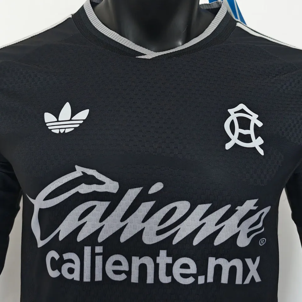 2026/27 Club America Black Player Version Long Sleeve Soccer Jersey