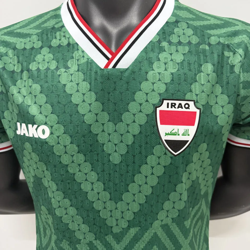 2026/27 Iraq Away Green Player Version Soccer Jersey