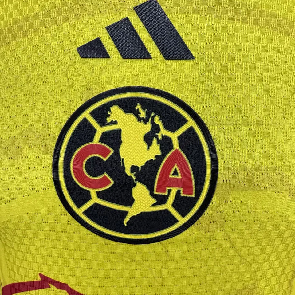 2026/27 Club America Home Yellow Player Version Soccer Jersey