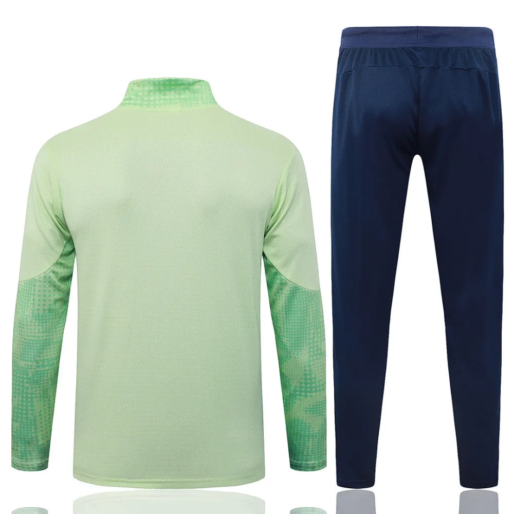 2026/27 Man City Light Green Sweater Tracksuit