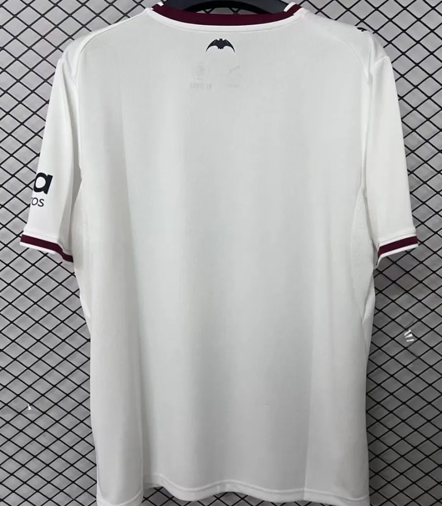 2026/27 Valencia Home White Fans Soccer Jersey