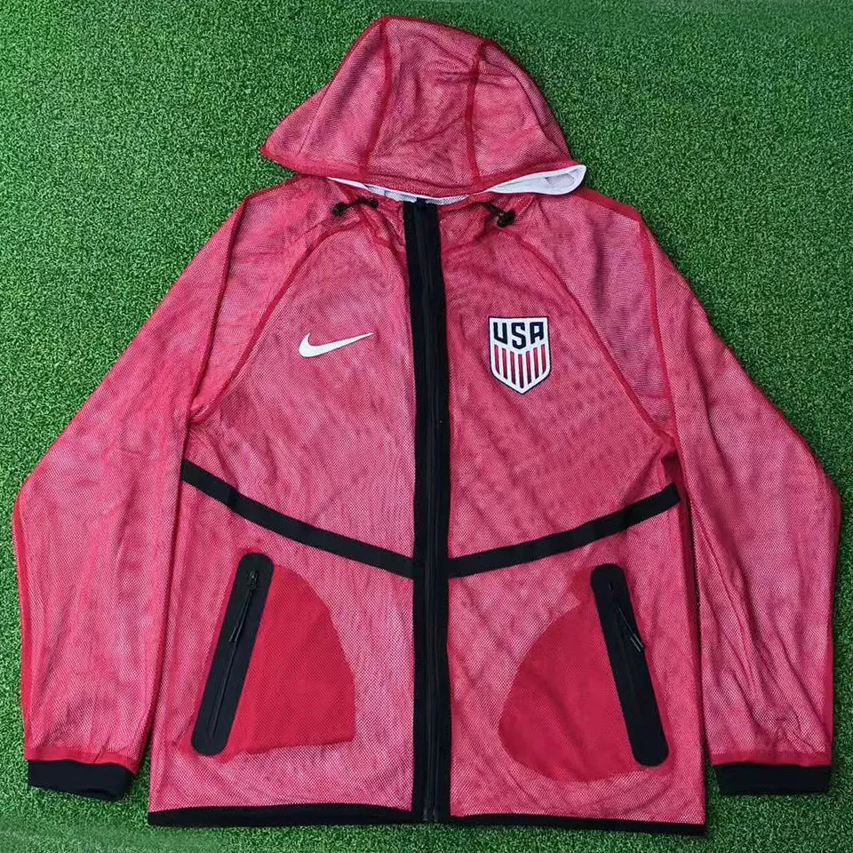 2026/27 U.S Double Layered Windbreaker  (Size is Slightly Small ,Please Purchase a Large Size)