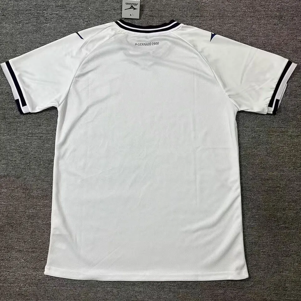 202526 Lazio Away White Fans Soccer Jersey