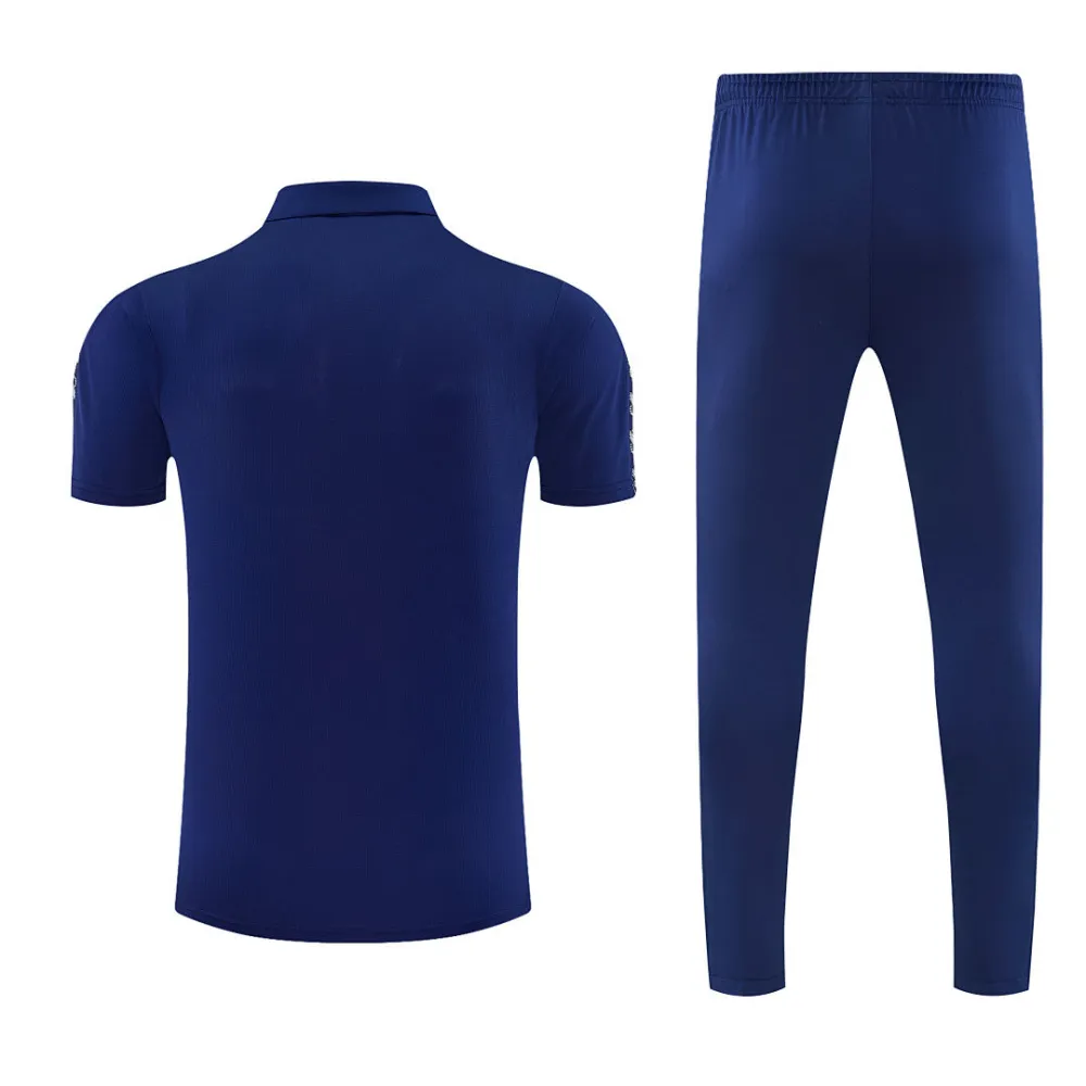 2026/27 Man City Sapphire Blue POLO Training Tracksuit