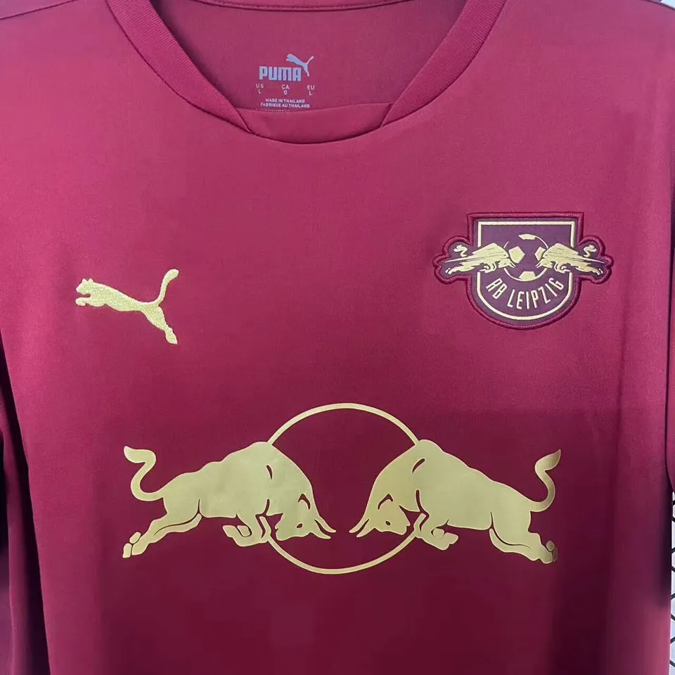 2025 RB L Away Red Fans Soccer Jersey
