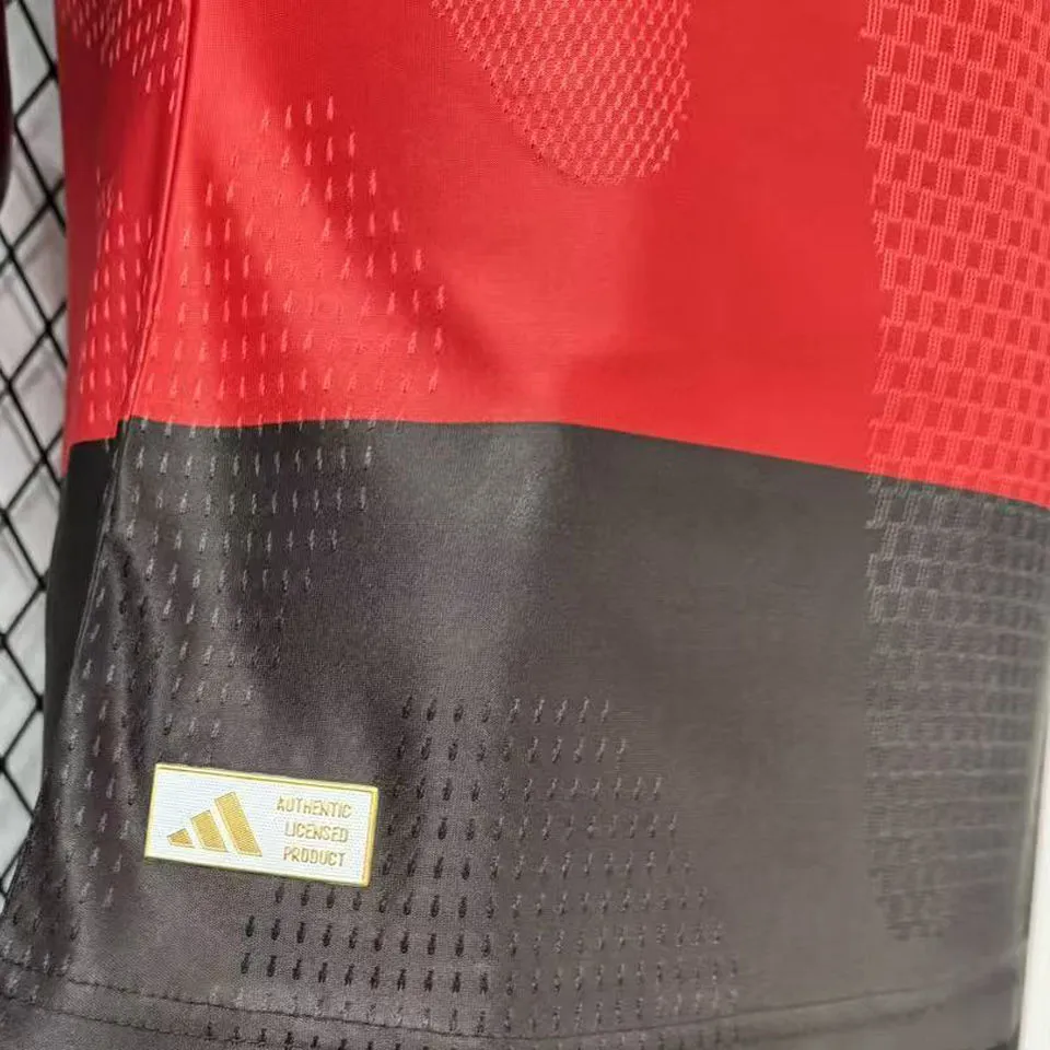2026/27 Flamengo Home Player Version Long Sleeve Soccer Jersey