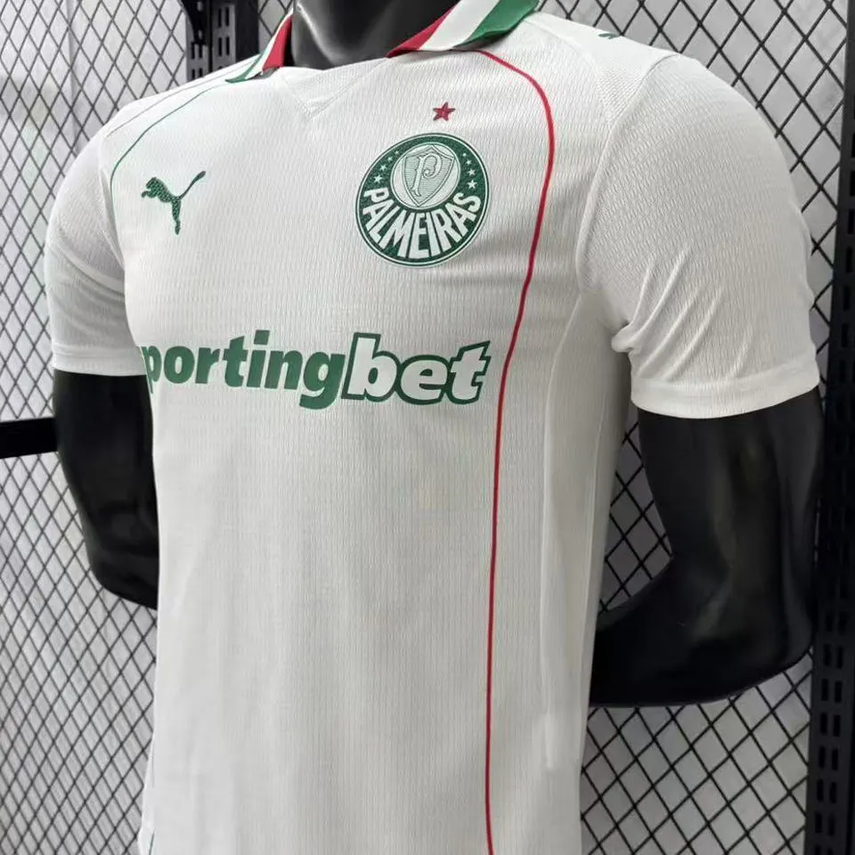 2026/27 Palmeiras Away White Player Version Soccer Jersey