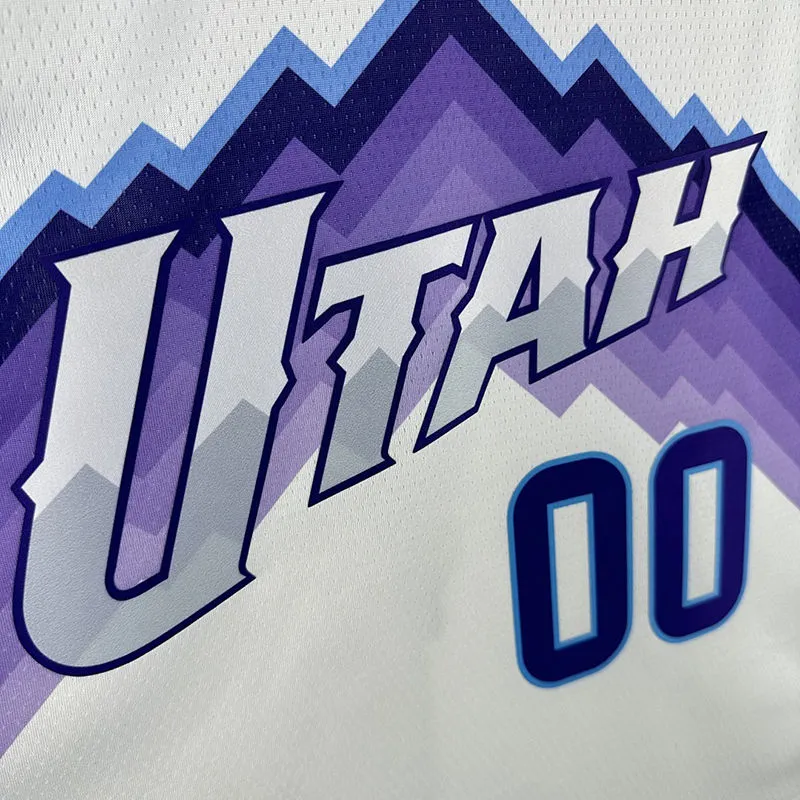 2026 Jazz MARKKANENE #00 White NBA Jerseys