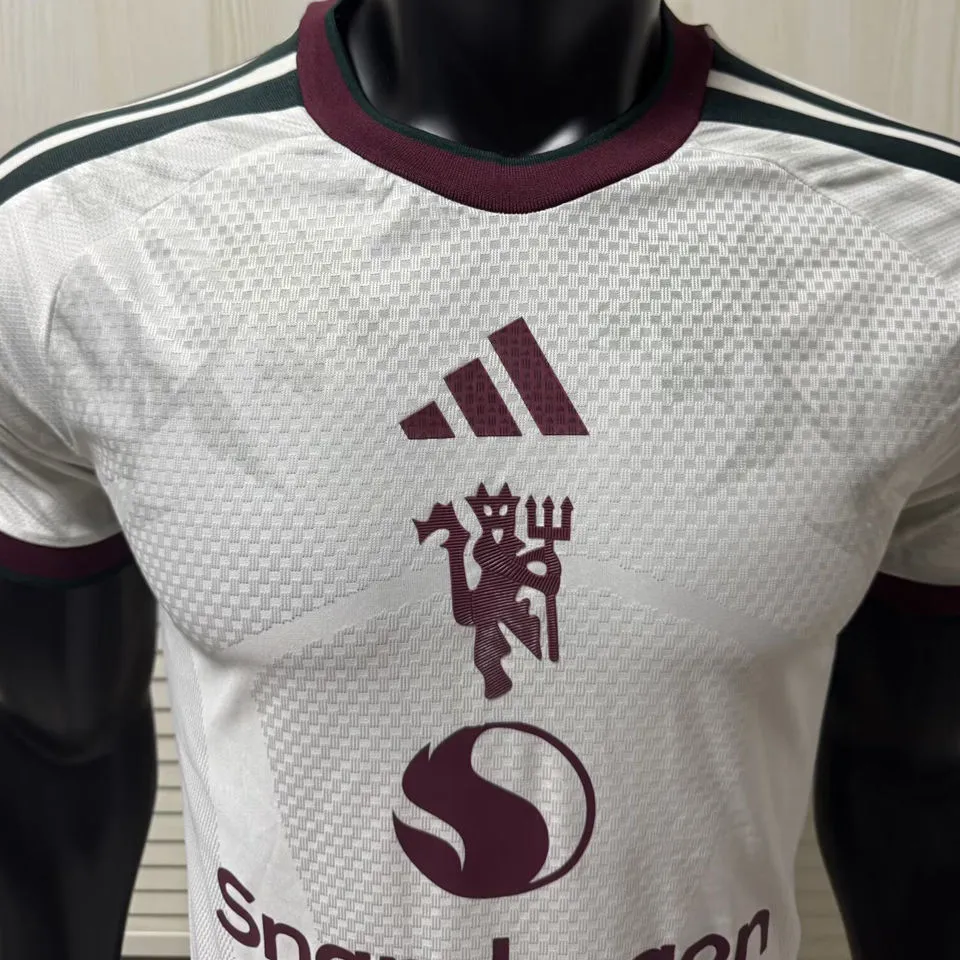 2026/27 M Utd Away White Player Version Soccer Jersey