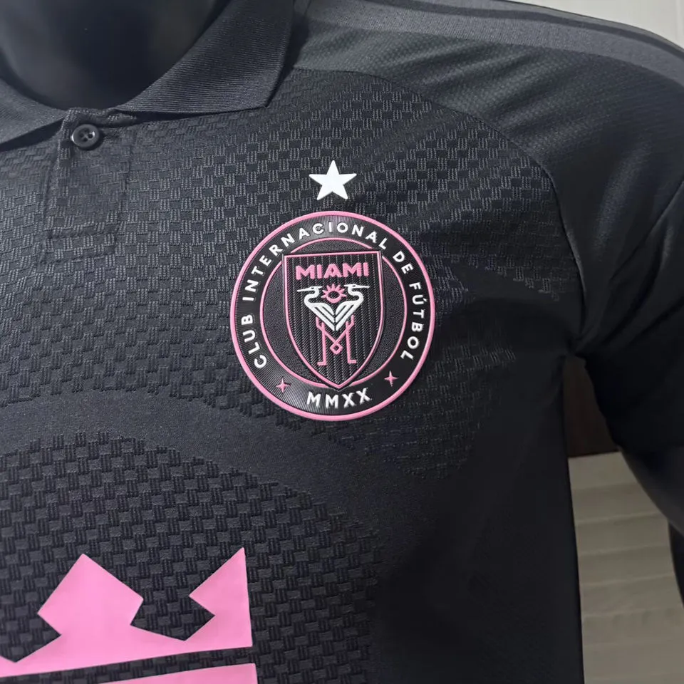 2026/27 Inter Miami Away Black Player Version Soccer Jersey