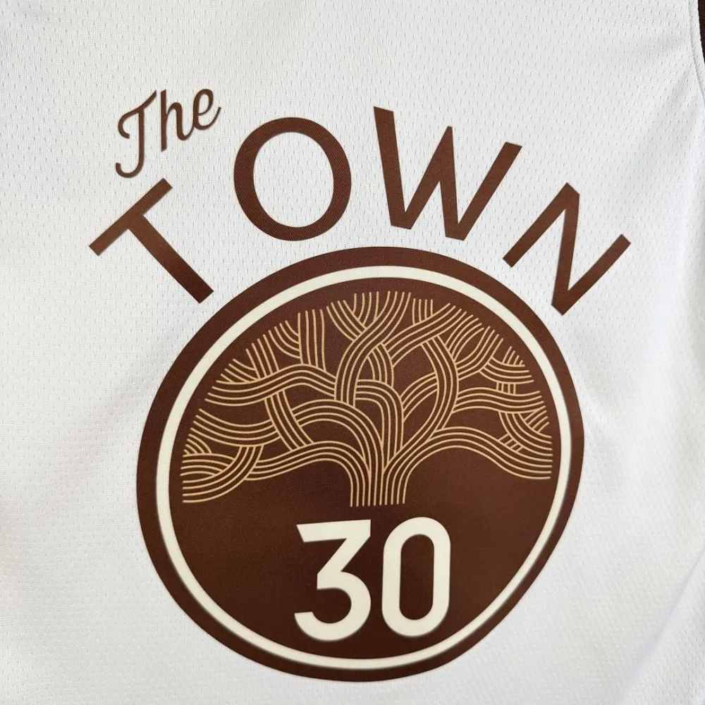 2026/27 Warriors CURRY #30 Beige City version NBA Jerseys
