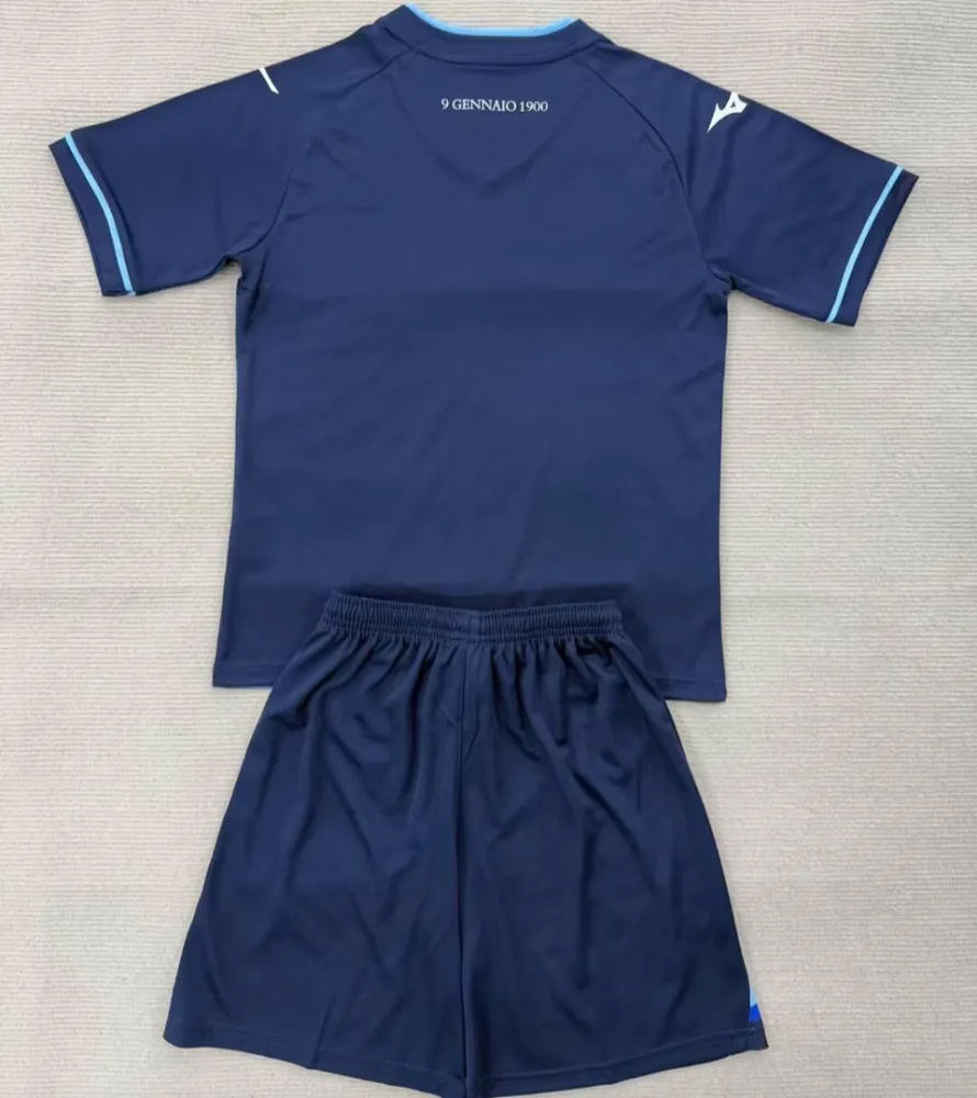 2025/26 Lazio Third Kids Soccer Jersey