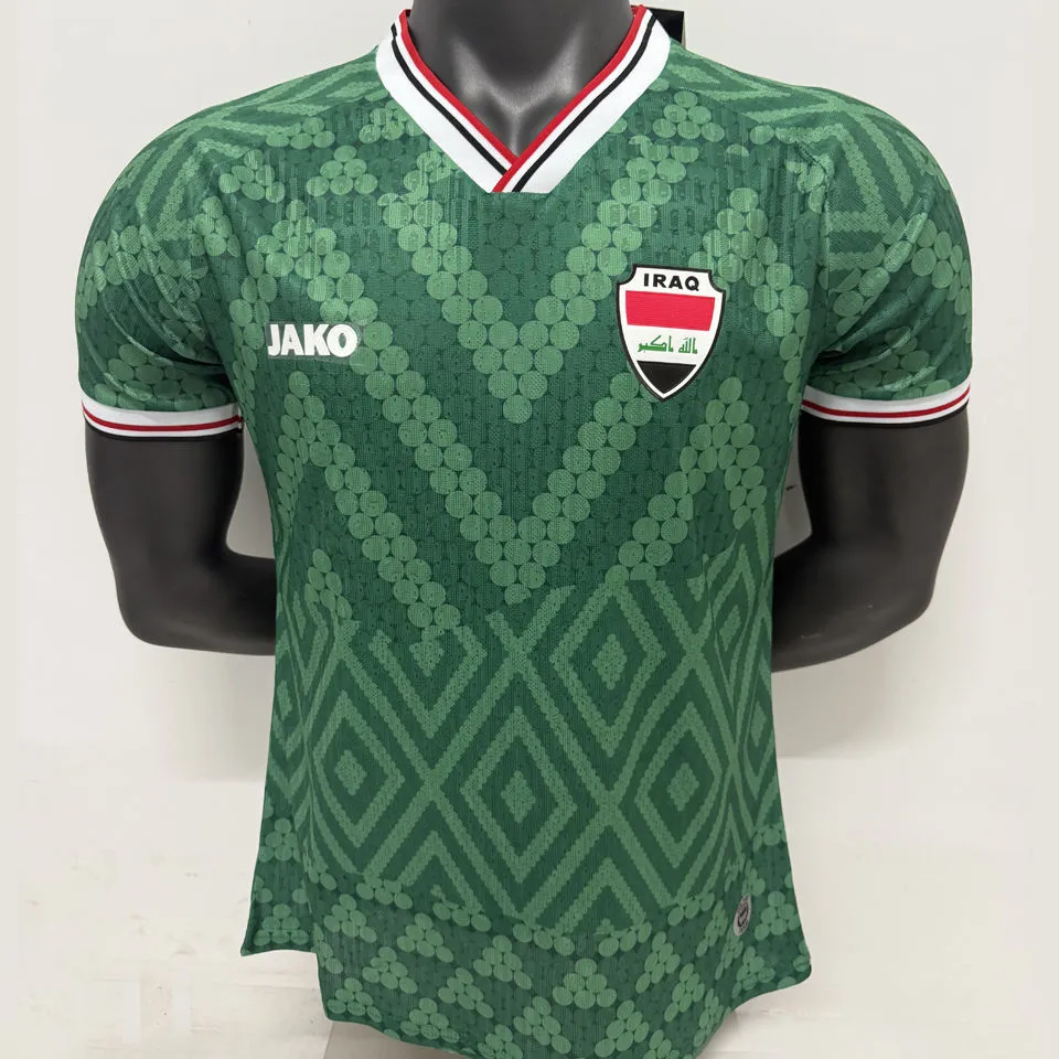 2026/27 Iraq Away Green Player Version Soccer Jersey