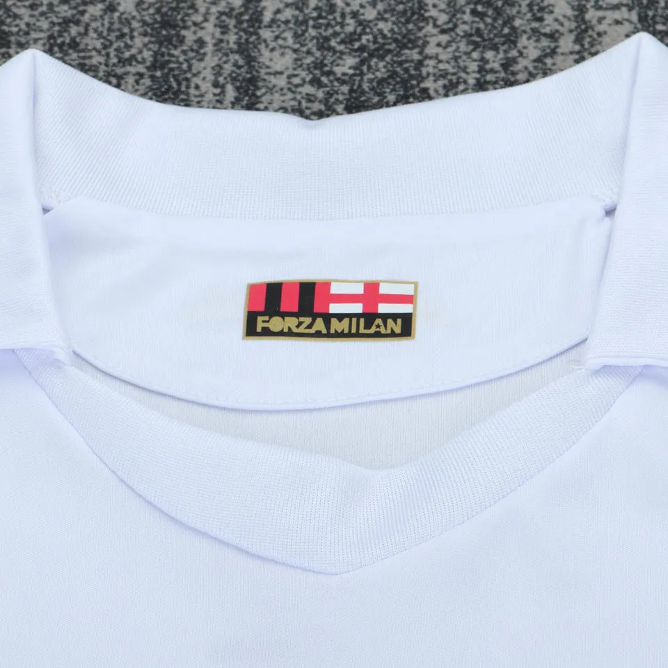 2009/2010 AC Milan Away Retro Kids Soccer Jersey