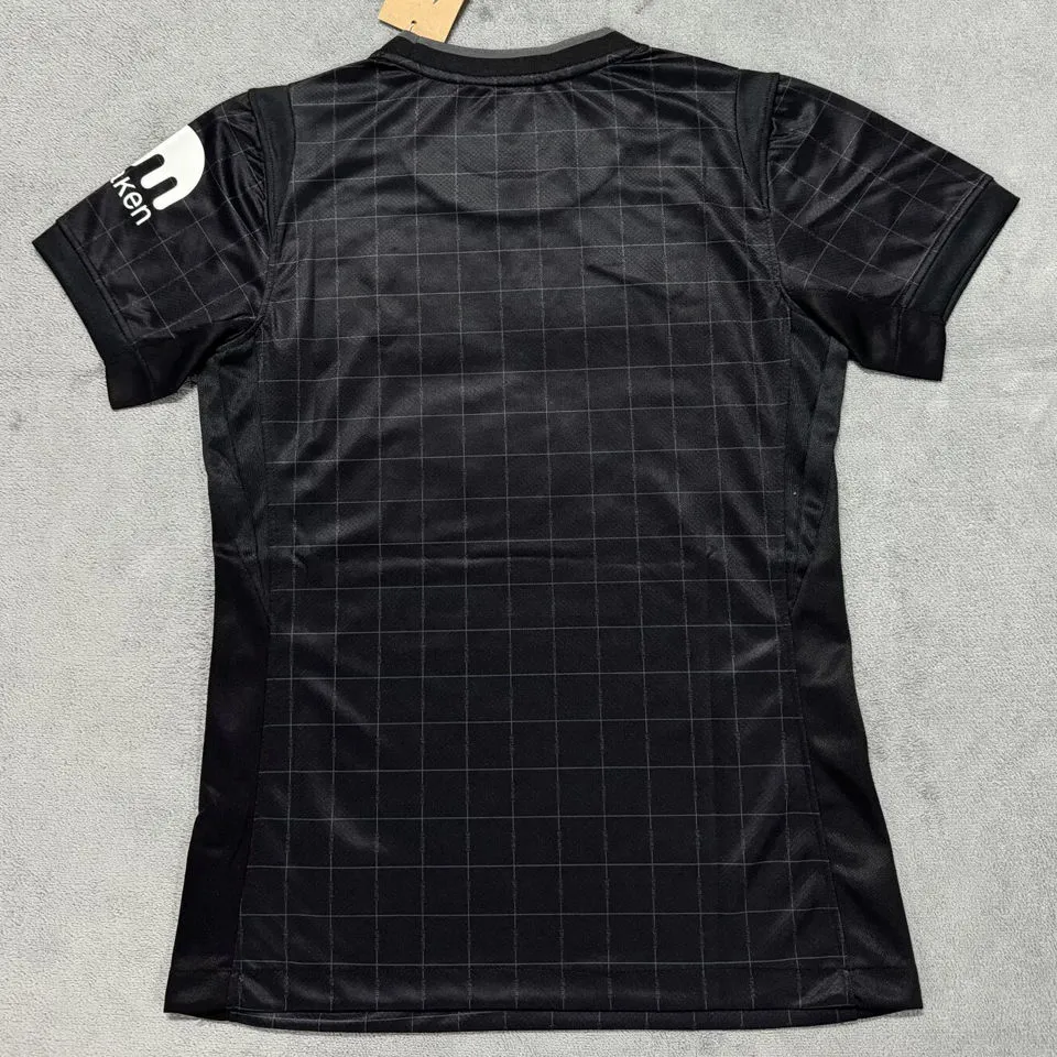 2025/26 TH FC Away Black Women Soccer Jersey  女