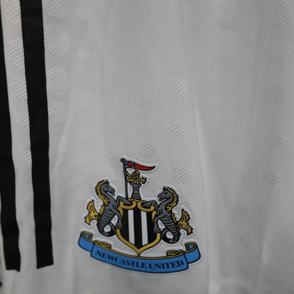 2025/26 Newcastle White Player Version Shorts Pants 球员版