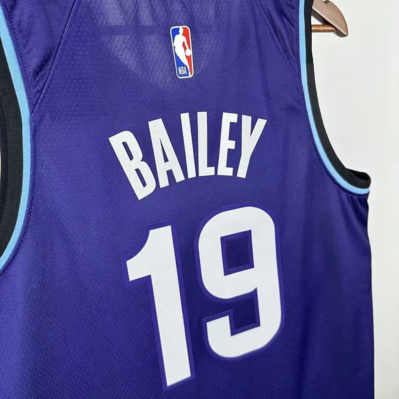 2026 Jazz BAILEY #19 Purple NBA Jerseys