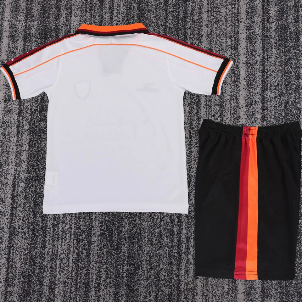 1998/1999 Roma Away Retro Kids Soccer Jersey