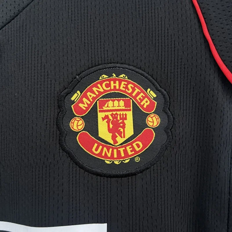 2007/2008 Man Utd Away Kids Retro Soccer Jersey