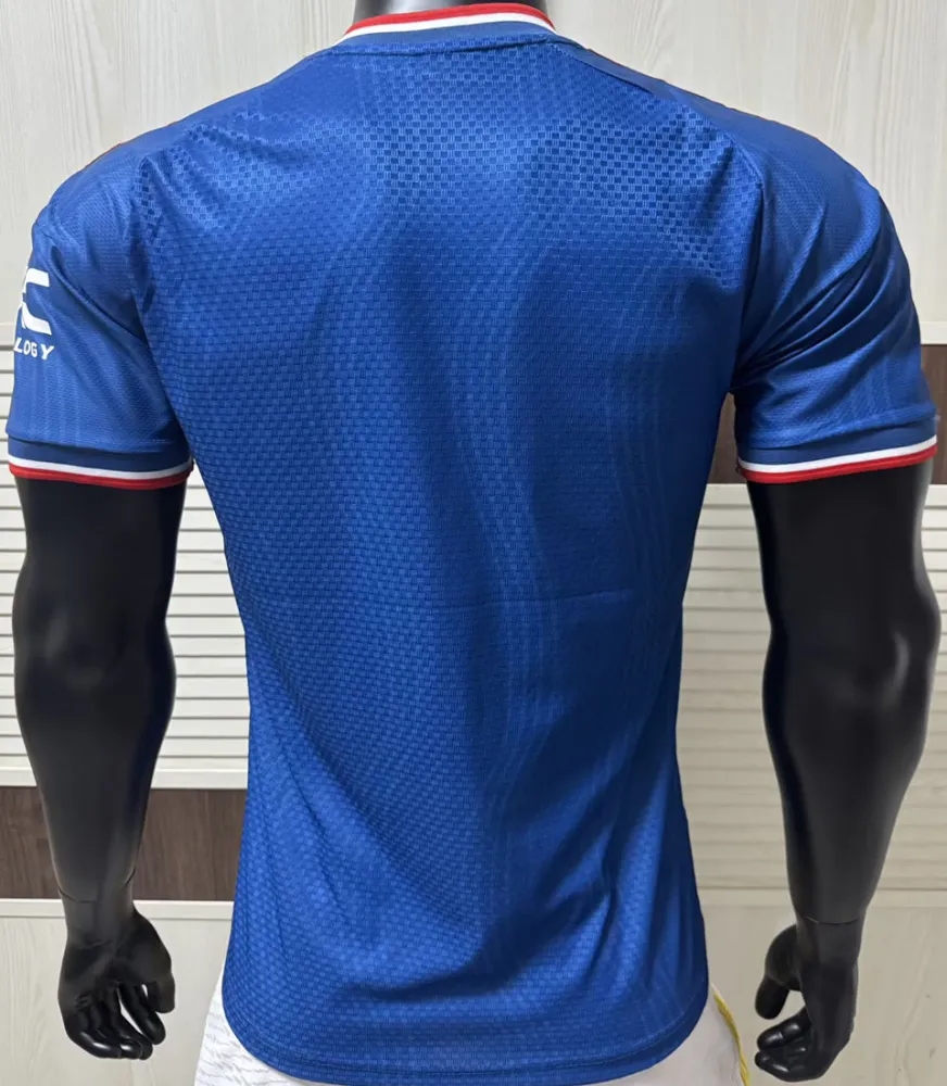 2026/27 M Utd Third Blue Player Version Soccer Jersey