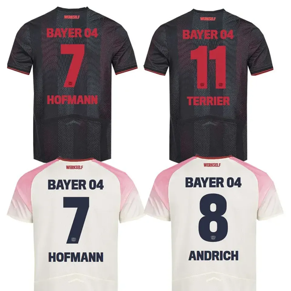2025/26 LeverKusen Home Player Version Soccer Jersey
