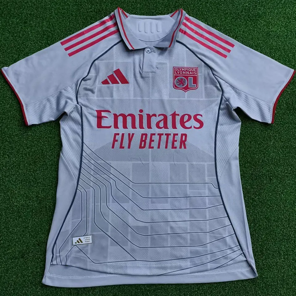 2025/26 Lyon Third Player Version Soccer Jersey