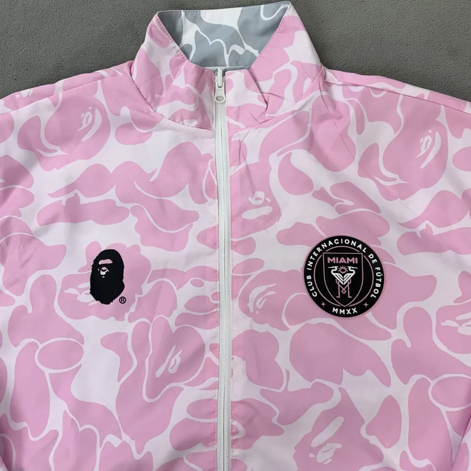 2026 Inter Miami x APE Reversible Windbreaker 双面