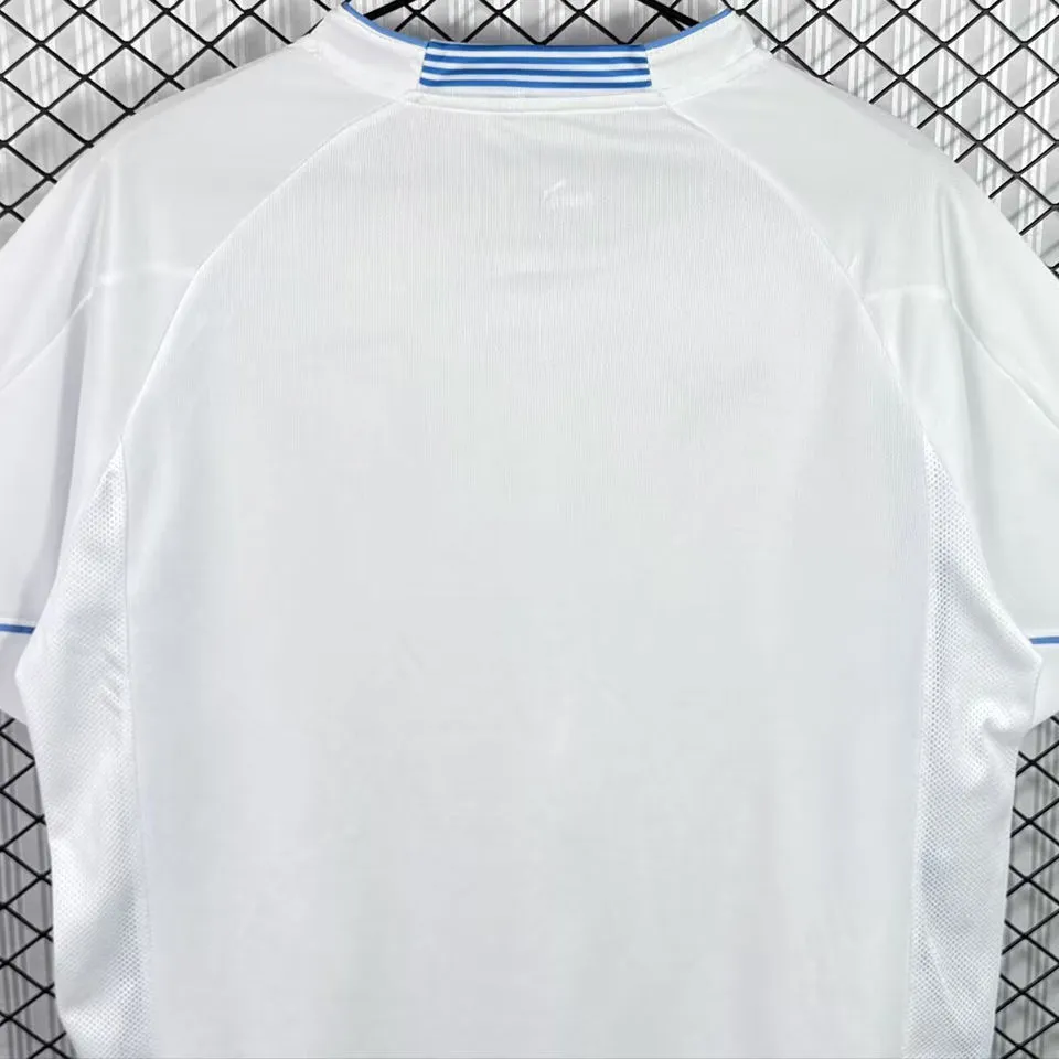 2010 Uruguay Away White Retro Soccer Jersey