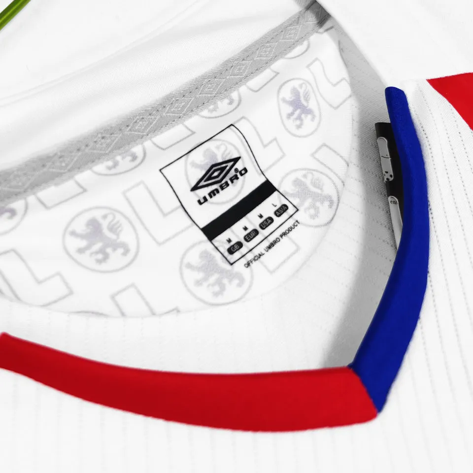 2008/2009 Lyon Home White Retro Soccer Jersey